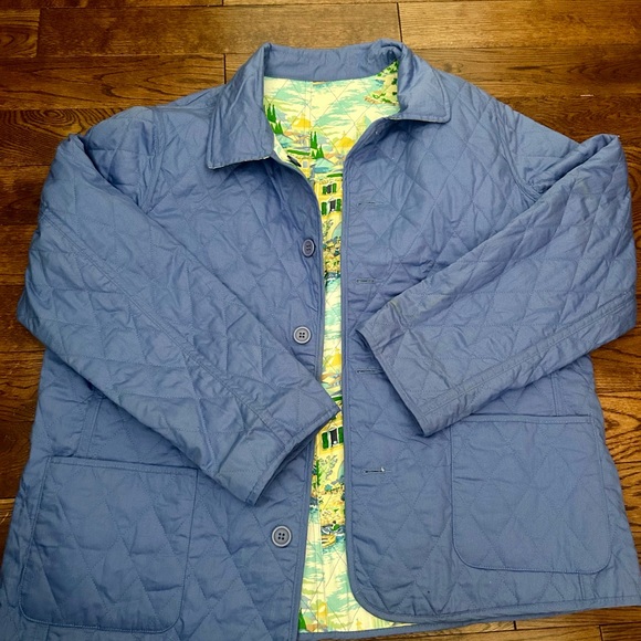 Reversible Quilt Jacket LARGE - Picture 2 of 6